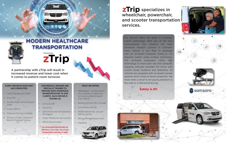 Modern Healthcare Transportation Flyer 2 pager-v2 both sides